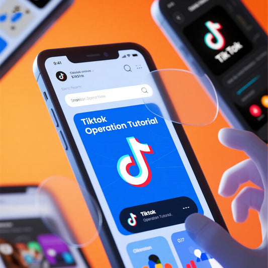 Tiktok operation tutorial