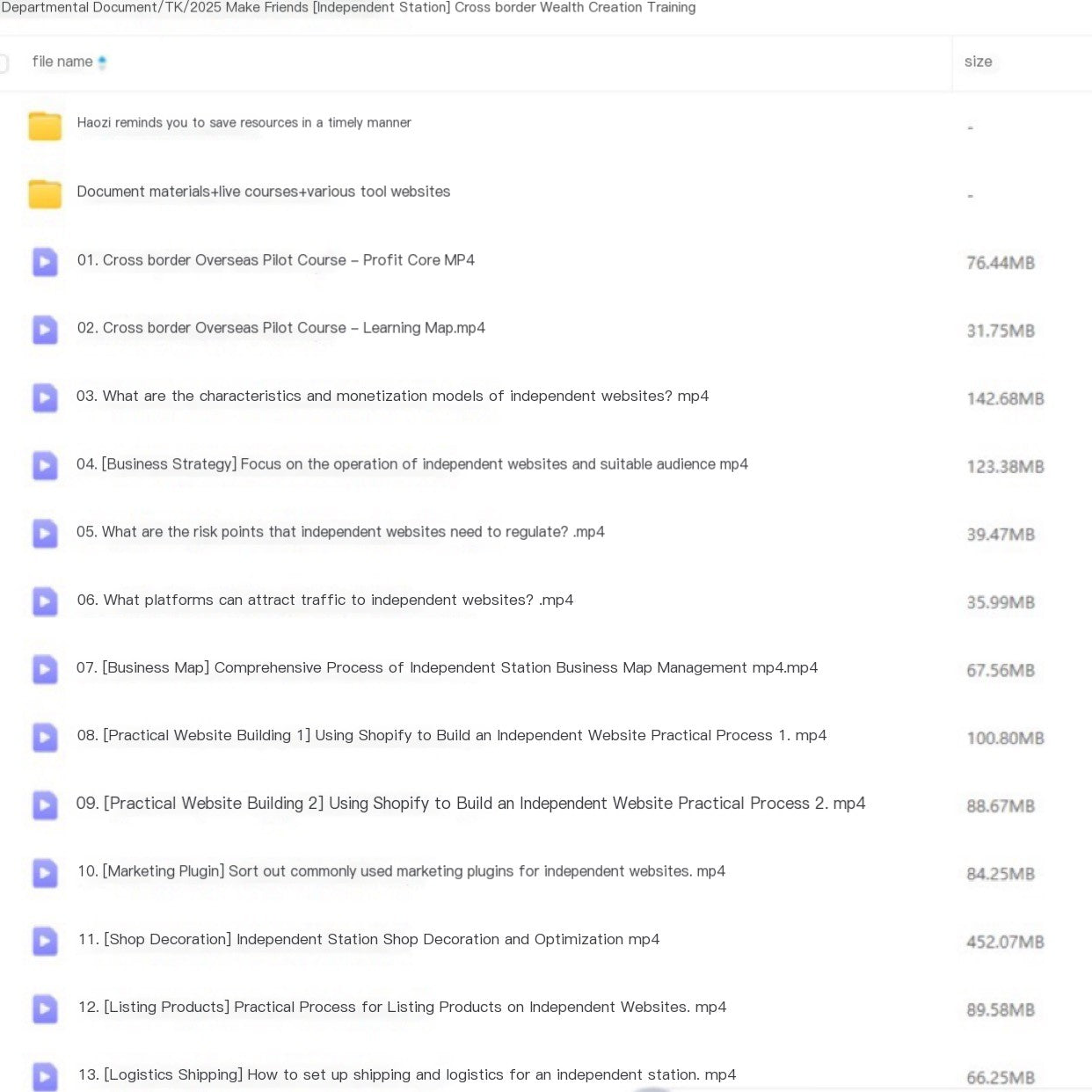 Tiktok cross-border e-commerce operation course