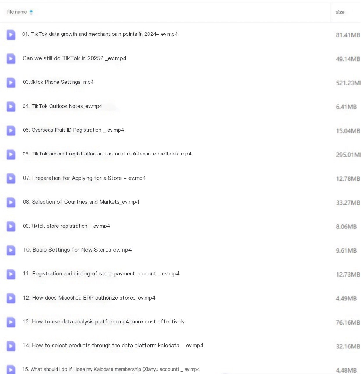 Tiktok cross-border e-commerce operation course